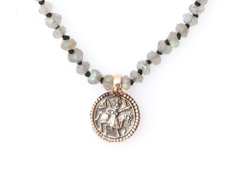 Labradorite Küçük Savaşçı Kolye