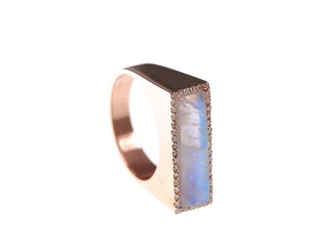 Perfect Rectangular Diamond Ring