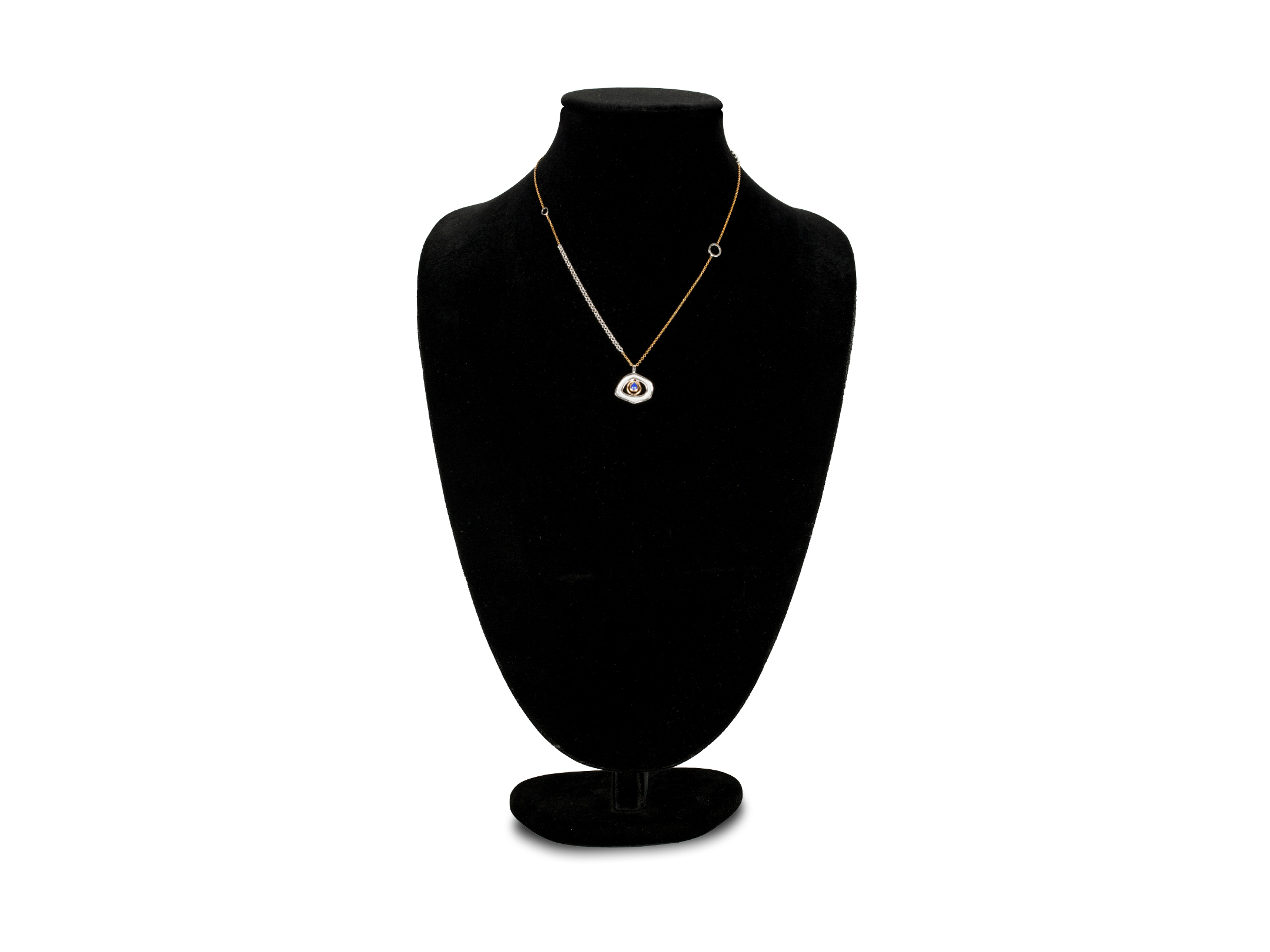 Dalgalı Essence Karışık Zincir Kolye - Görsel 3