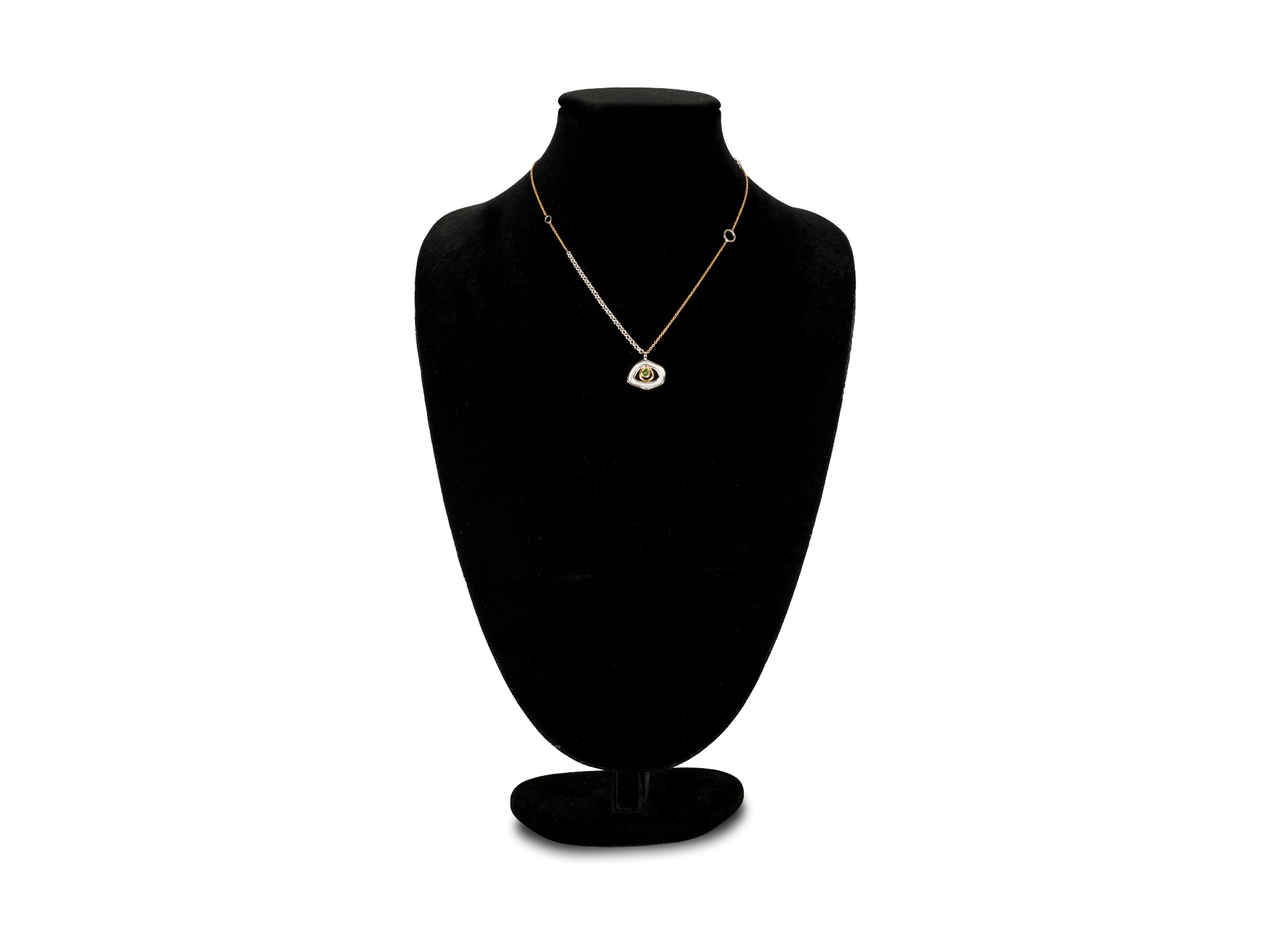 Dalgalı Essence Karışık Zincir Kolye - Görsel 3