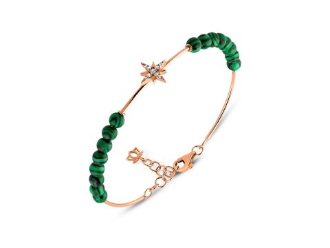 Malachite North Star Bilezik