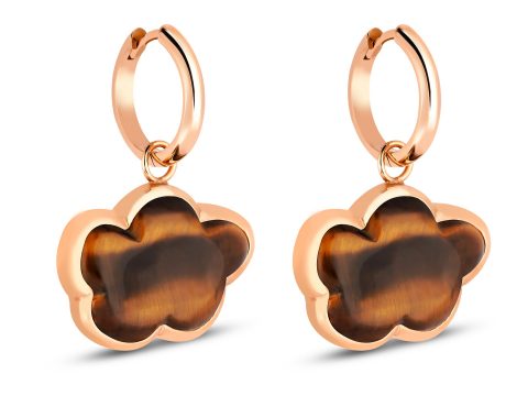 Tiger Eye Bulut Halka Küpe